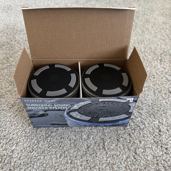Sharper Image Surround Sound Shower System (Set of 2), NWT - Picture 4 of 8